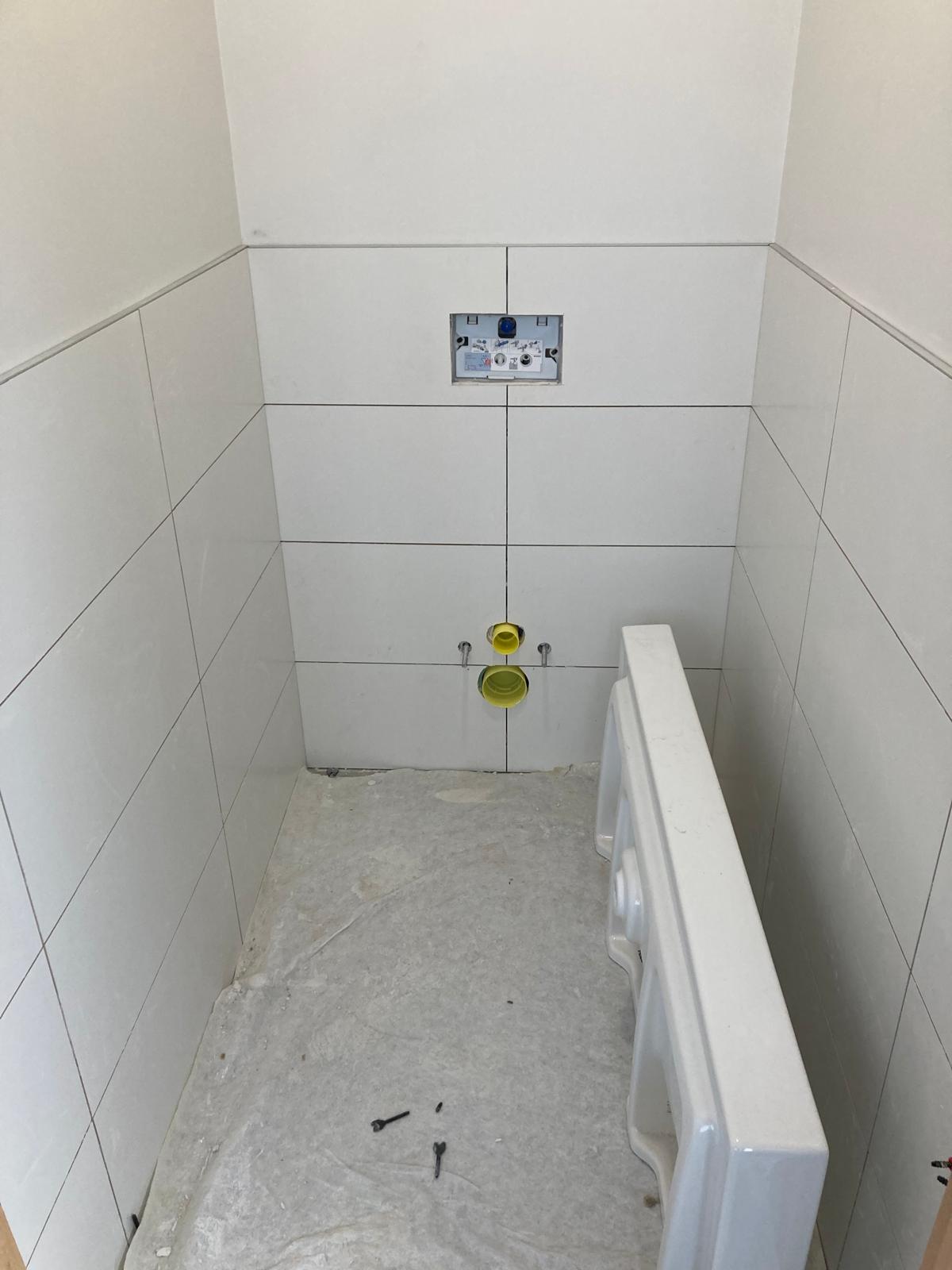 Installation WC suspendu
