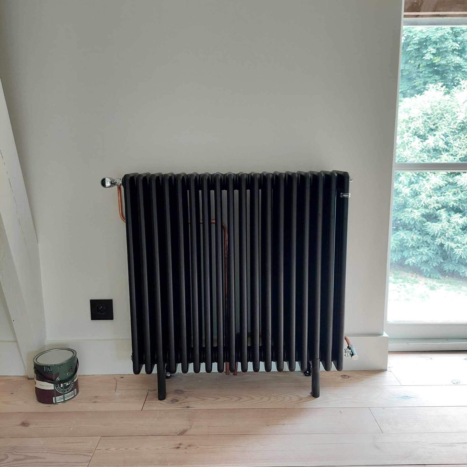 Radiateur fonte design noir